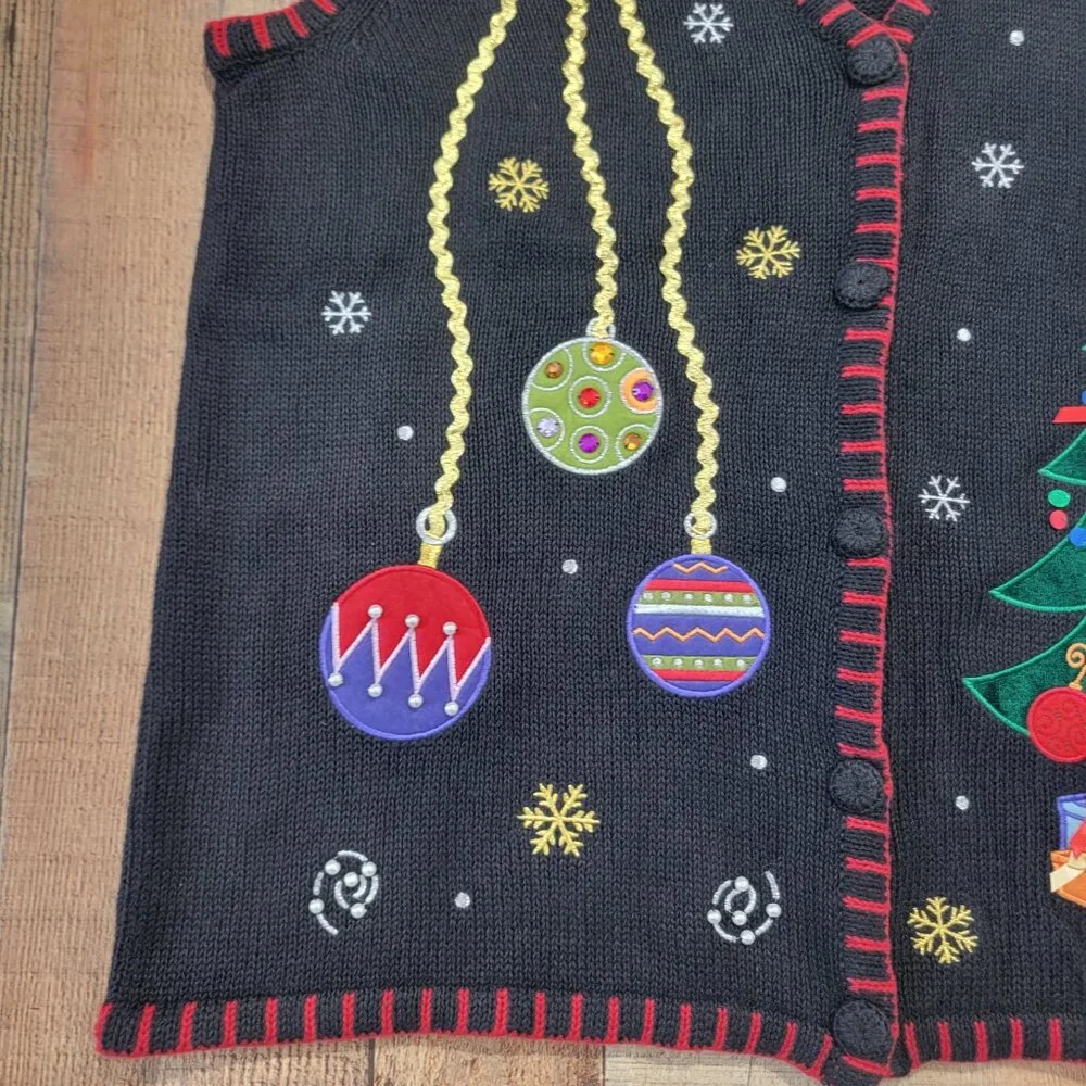 Ugly Christmas Sweater Vest - Picture 3 of 15